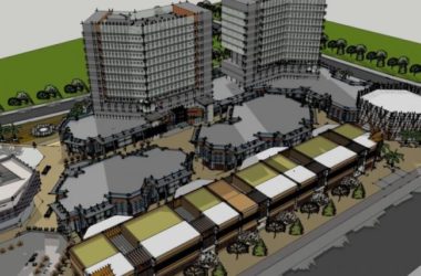 Sketchup综合体模型|多高层商业综合体,现代风格-BIM建筑网