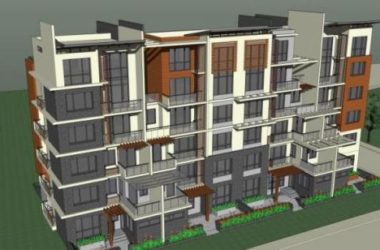 Sketchup住宅模型|小高层,现代风格-BIM建筑网