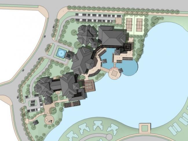 Sketchup商业模型|会所,欧式古典风格 Sketchup商业模型|会所,欧式古典风格