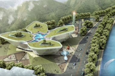 Sketchup文化模型|多层展览馆,文化建筑,现代风格-BIM建筑网