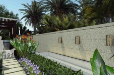 Sketchup景观模型|别墅花园景观,现代风格-BIM建筑网