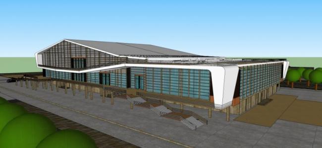 Sketchup商业模型|多层会所,现代风格 Sketchup商业模型|多层会所,现代风格