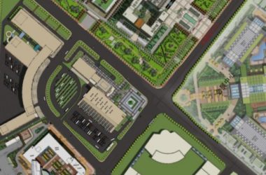 Sketchup车站路桥|多高层汽车客运站,现代风格-BIM建筑网