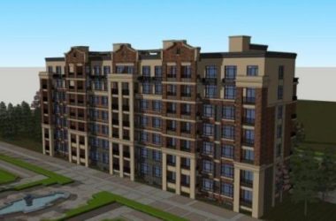 Sketchup住宅模型|多层住宅,古典风格-BIM建筑网
