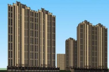 Sketchup住宅模型|超高层住宅,底层商业,新古典风格-BIM建筑网