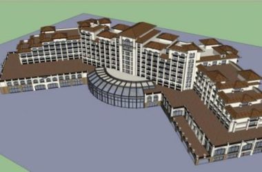 Sketchup酒店模型|多层酒店,西班牙,古典风格-BIM建筑网