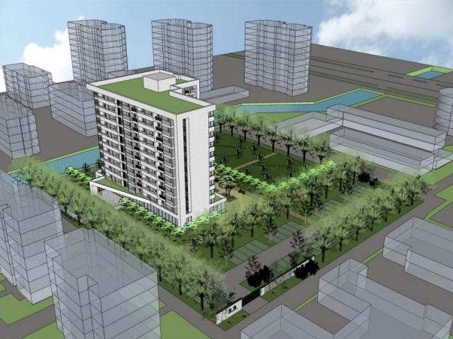 Sketchup住宅模型|高层公寓,现代风格 Sketchup住宅模型|高层公寓,现代风格