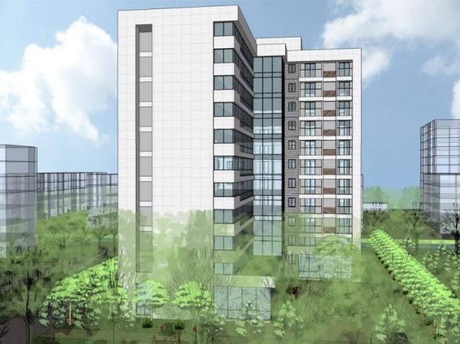 Sketchup住宅模型|高层公寓,现代风格 Sketchup住宅模型|高层公寓,现代风格