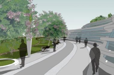 Sketchup景观模型|会所景观,现代风格-BIM建筑网