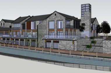 Sketchup商业模型|多层徽派商业街，现代中式-BIM建筑网