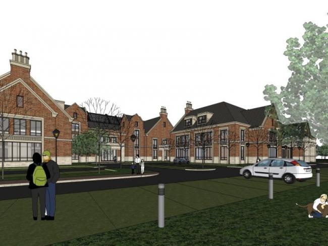 Sketchup商业模型|多层会所,古典风格 Sketchup商业模型|多层会所,古典风格