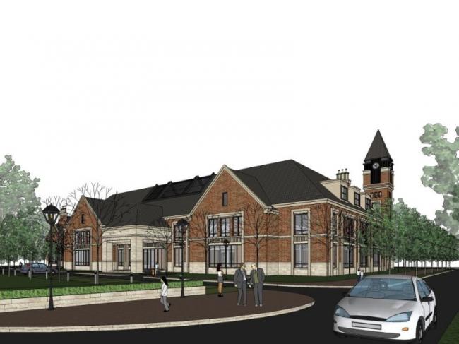 Sketchup商业模型|多层会所,古典风格 Sketchup商业模型|多层会所,古典风格