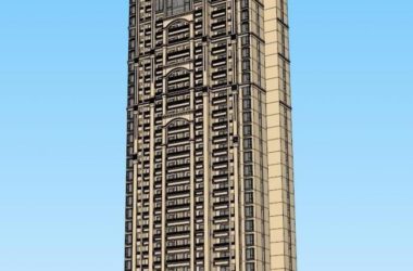 Sketchup住宅模型|高层住宅,古典风格-BIM建筑网