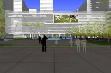 Sketchup景观模型|商业景观,现代风格-BIM建筑网