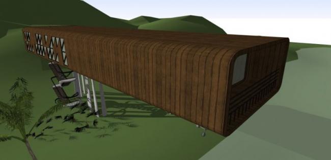 Sketchup商业模型|会所,现代风格 Sketchup商业模型|会所,现代风格