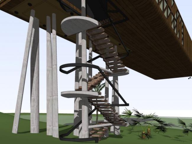 Sketchup商业模型|会所,现代风格 Sketchup商业模型|会所,现代风格