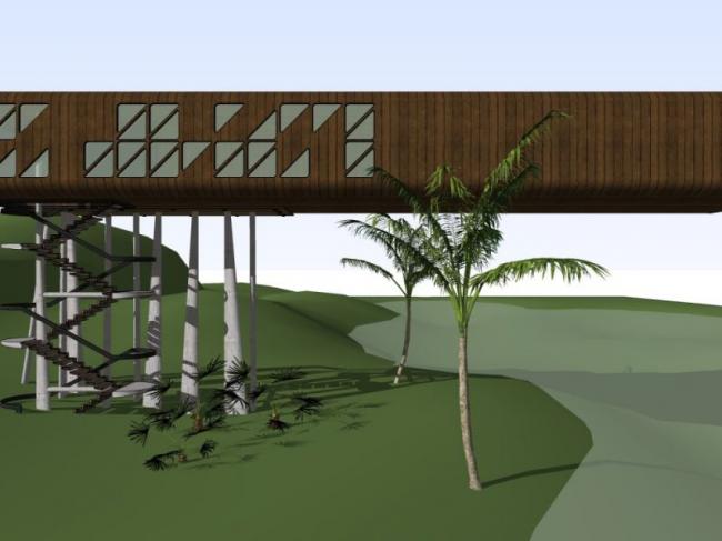 Sketchup商业模型|会所,现代风格 Sketchup商业模型|会所,现代风格