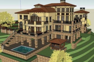 Sketchup商业模型|多层会所，欧式风格，古典-BIM建筑网