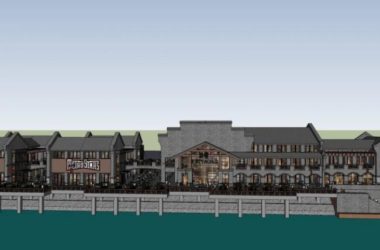 Sketchup商业模型|多层商业街，现代中式风格-BIM建筑网