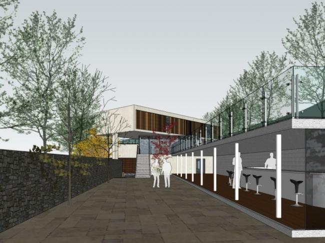 Sketchup商业模型|低层会所,现代风格 Sketchup商业模型|低层会所,现代风格