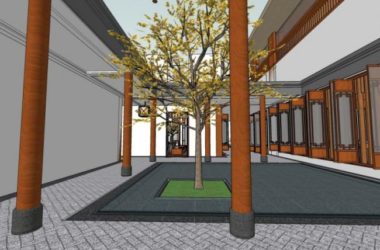 Sketchup商业模型|会所，东方新古典-BIM建筑网