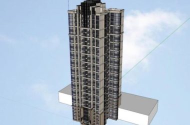 Sketchup住宅模型|高层住宅,居住建筑,古典风格-BIM建筑网