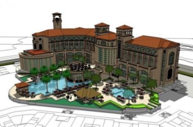 Sketchup酒店模型|多层酒店,西班牙风格,古典风格-BIM建筑网
