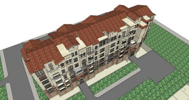 Sketchup住宅模型|多层住宅,古典风格 Sketchup住宅模型|多层住宅,古典风格