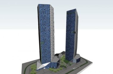 Sketchup综合体模型|超高层商业综合体,现代风格-BIM建筑网