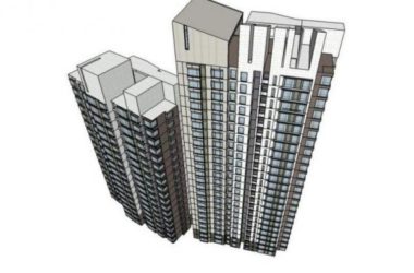 Sketchup住宅模型|高层住宅,现代风格-BIM建筑网