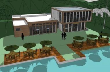 Sketchup商业模型|餐厅，现代风格-BIM建筑网