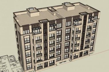 Sketchup住宅模型|多层住宅,西方古典风格-BIM建筑网