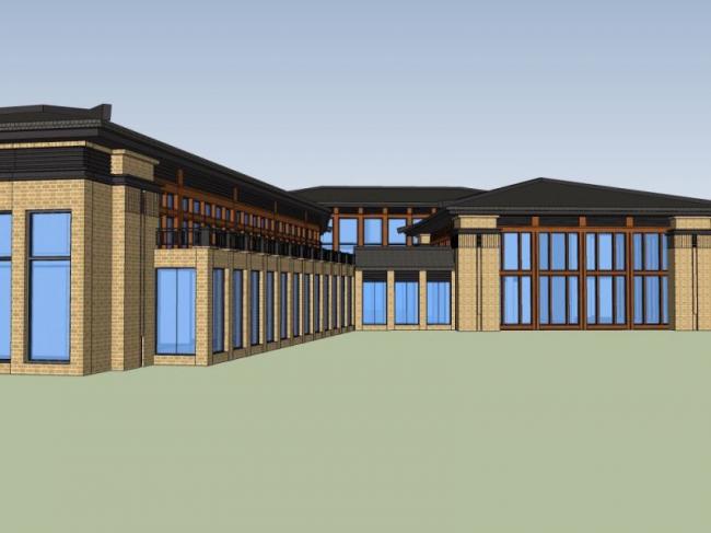 Sketchup商业模型|多层会所,中式风格 Sketchup商业模型|多层会所,中式风格