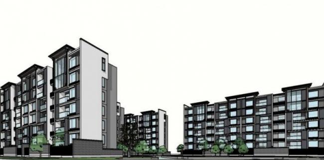 Sketchup住宅模型|多层住宅,现代风格 Sketchup住宅模型|多层住宅,现代风格