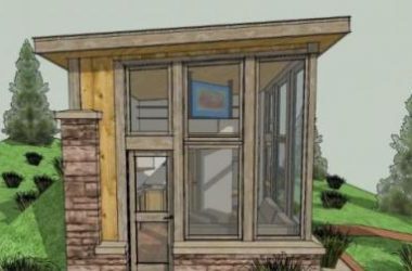 Sketchup住宅模型|低层住宅,现代风格-BIM建筑网
