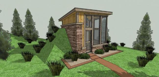 Sketchup住宅模型|低层住宅,现代风格 Sketchup住宅模型|低层住宅,现代风格