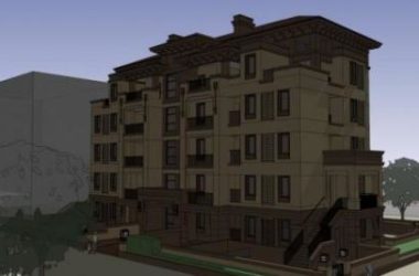 Sketchup住宅模型|多层住宅,花园洋房,居住建筑,古典风格-BIM建筑网