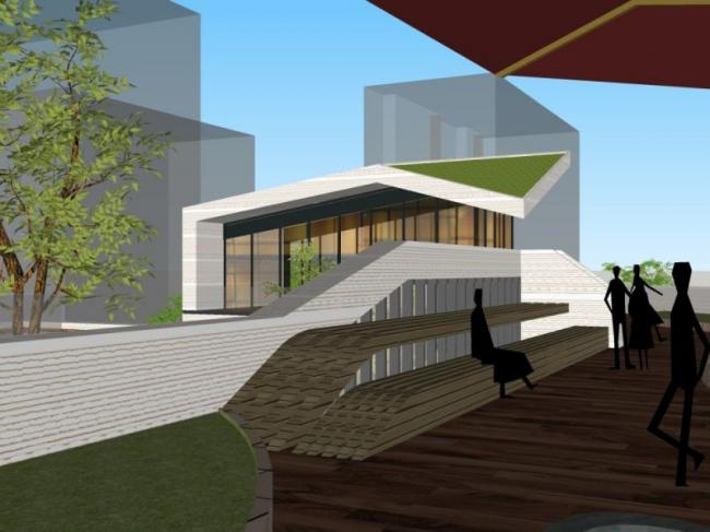 Sketchup商业模型|售楼部,现代风格 Sketchup商业模型|售楼部,现代风格