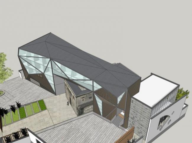 Sketchup商业模型|多层酒吧,现代风格 Sketchup商业模型|多层酒吧,现代风格