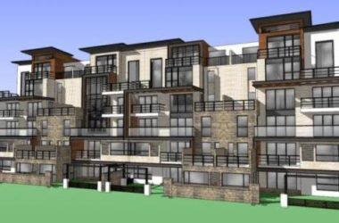 Sketchup住宅模型|联排住宅,多层,现代风格-BIM建筑网
