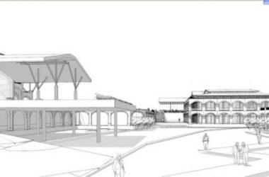 Sketchup文化模型|多层展示中心,文化建筑,现代风格-BIM建筑网