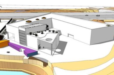 Sketchup文化模型|多层活动中心,文化建筑,现代风格-BIM建筑网