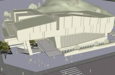Sketchup文化模型|多层档案馆,文化建筑,现代风格-BIM建筑网