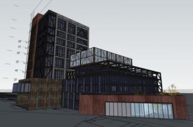 Sketchu工业厂房|多层工厂厂房,工业,现代风格-BIM建筑网