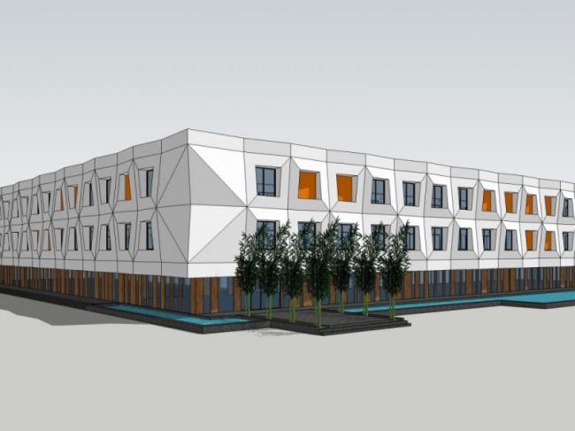 Sketchup商业模型|会所,现代风格 Sketchup商业模型|会所,现代风格