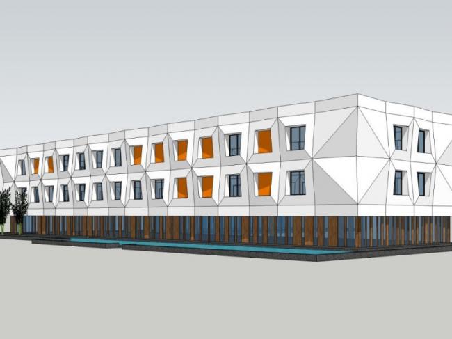 Sketchup商业模型|会所,现代风格 Sketchup商业模型|会所,现代风格