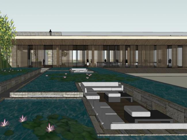 Sketchup商业模型|多层会所,现代风格 Sketchup商业模型|多层会所,现代风格