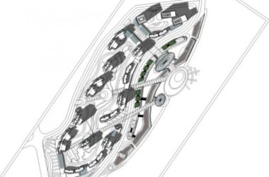 Sketchup综合体模型|超高层城市综合体,现代风格-BIM建筑网