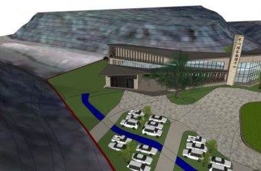 Sketchup文化模型|多层游客中心,文化建筑,现代风格-BIM建筑网