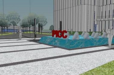 Sketchup景观模型|办公景观,现代风格-BIM建筑网